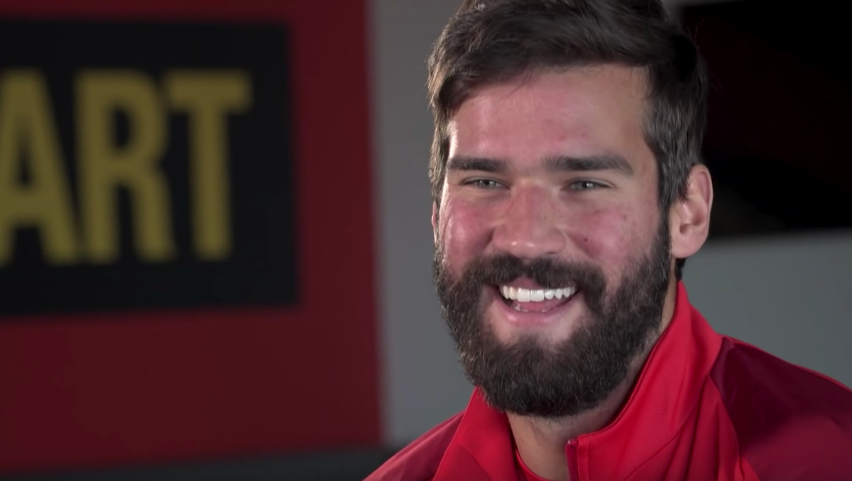 Alisson Becker (Photo: LFC TV / YouTube)