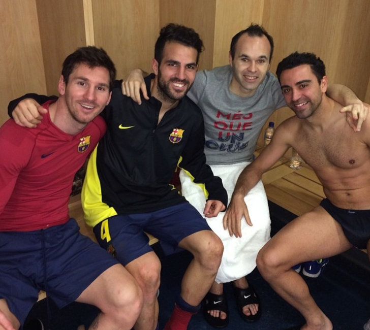 (Photo: Cesc Fabregas / Instagram)