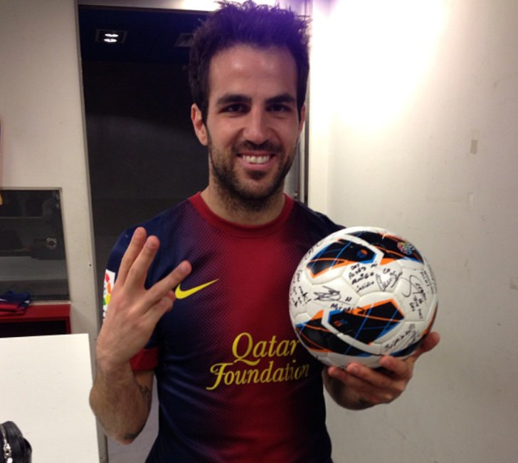 (Photo: Cesc Fabregas / Instagram)