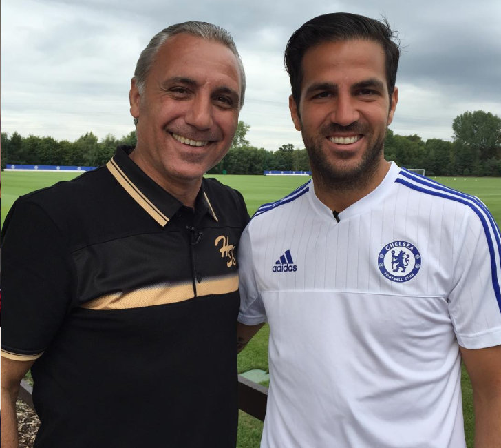 (Photo: Cesc Fabregas / Instagram)