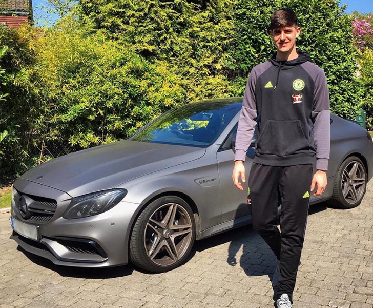 Thibaut Courtois car