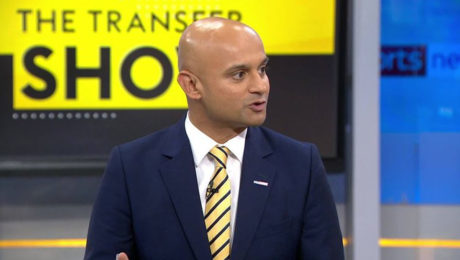 Sky Sports News reporter Dharmesh Sheth