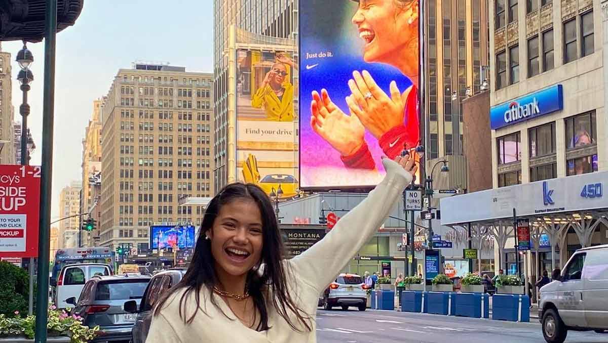 Emma Raducanu New York