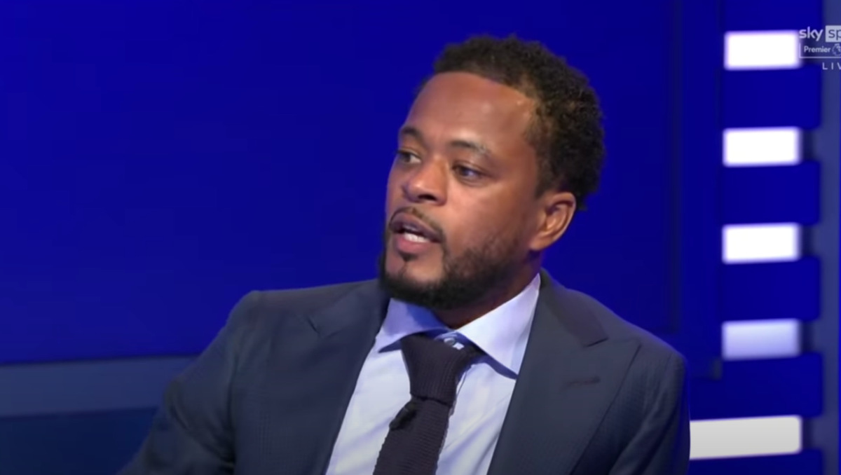 Sky Sports pundit Patrice Evra