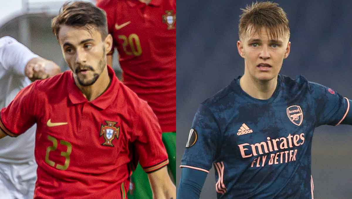 Fabio Vieira vs Martin Odegaard