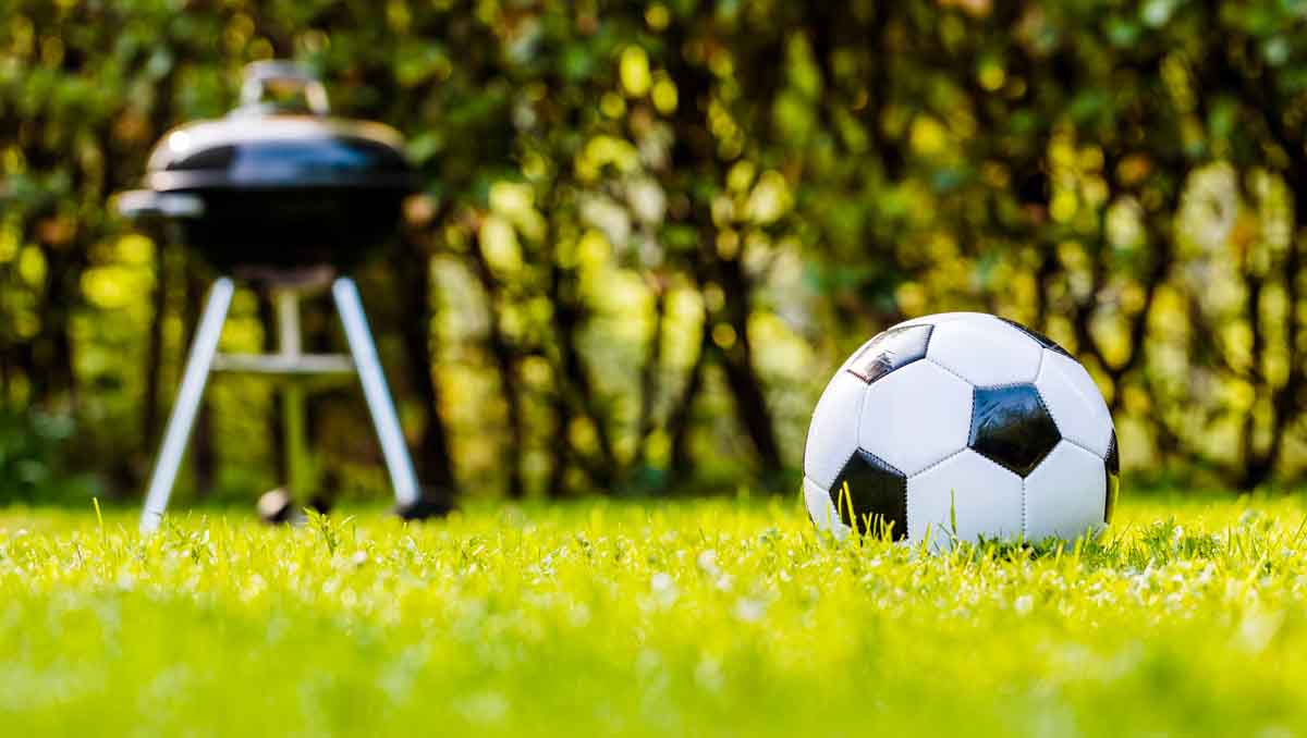 Football in the Garden