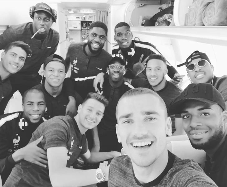 (Photo: Antoine Griezmann / Instagram)