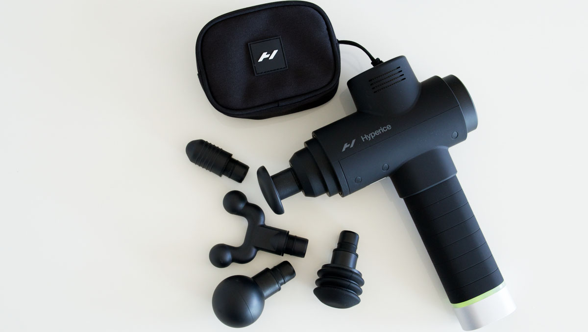 The Hyperice Hypervolt 2 Pro massage gun