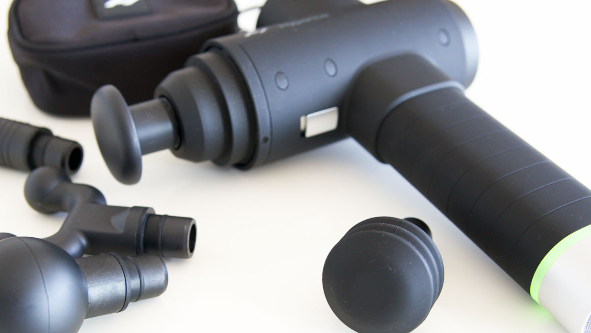 The Hyperice Hypervolt 2 Pro massage gun
