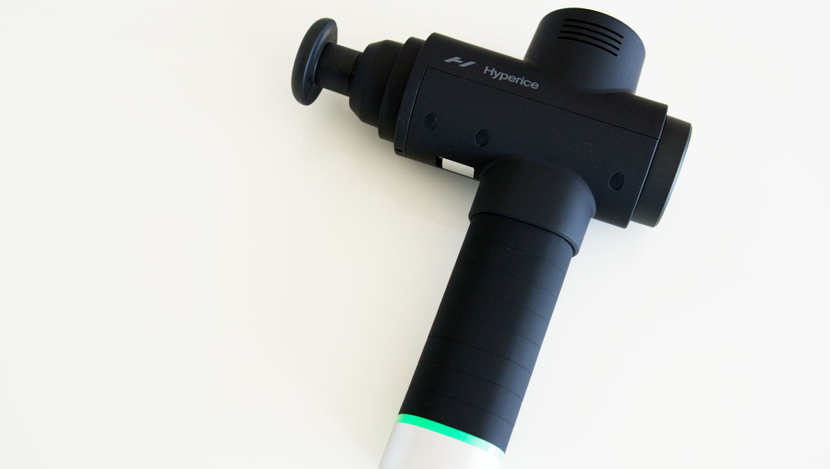 The Hyperice Hypervolt 2 Pro massage gun