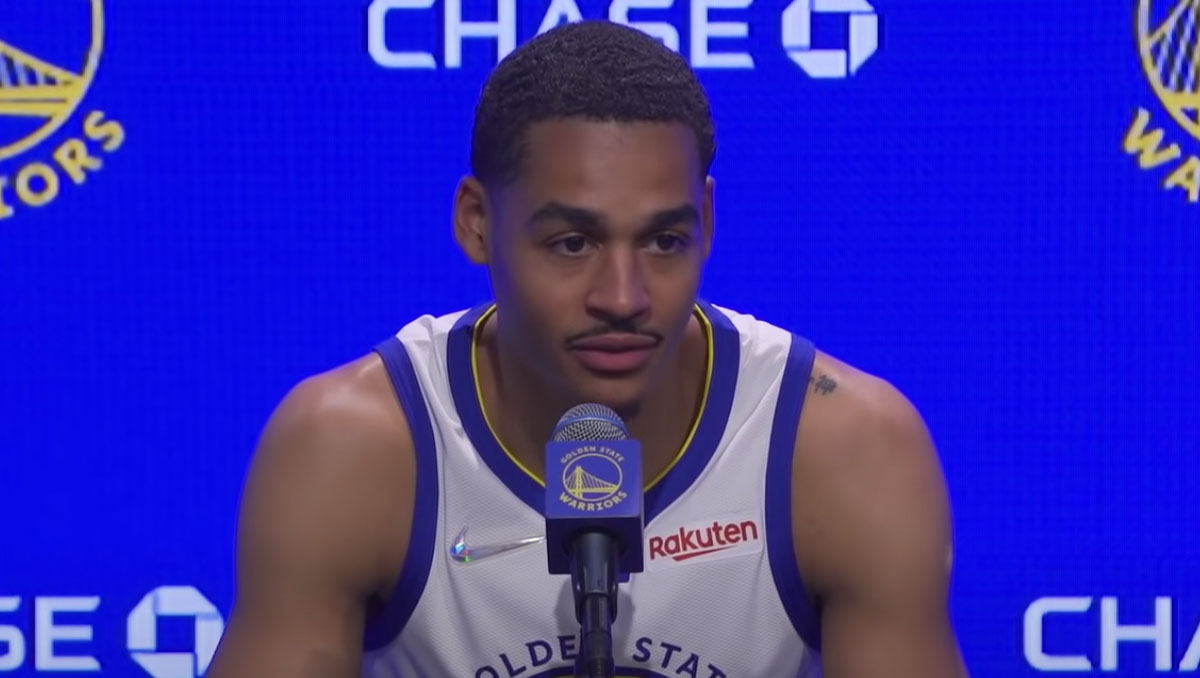 Jordan Poole (Photo: Golden State Warriors / YouTube / Screengrab)