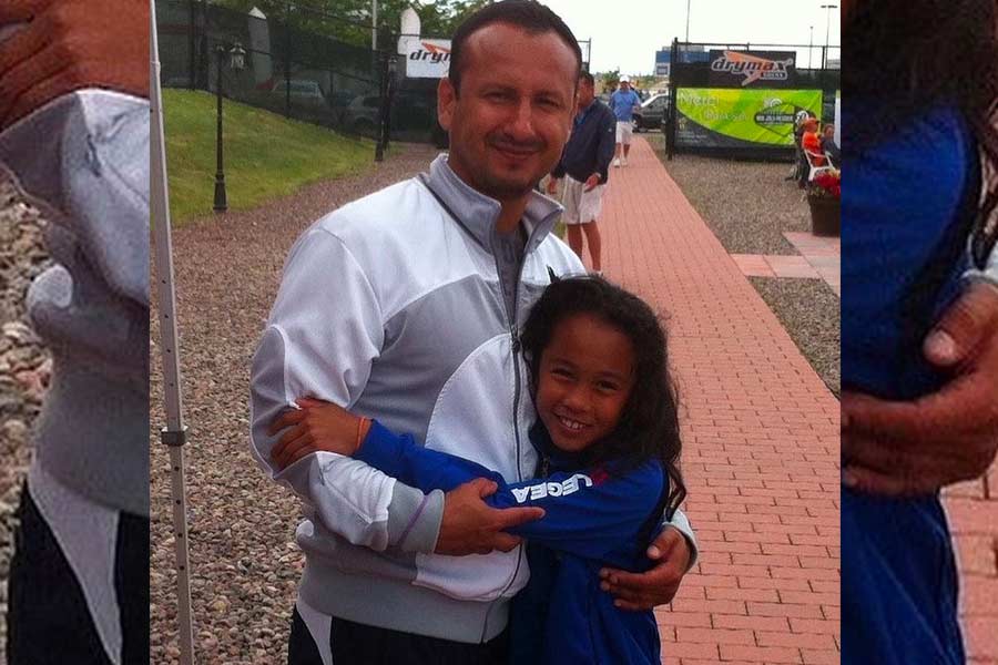 Leylah Fernandez parents father