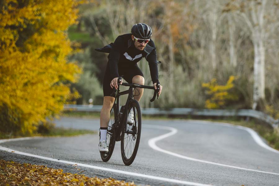 Man Cycling