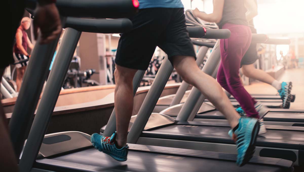 Man Gym Treadmill Shorts