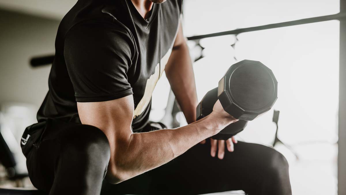 Man Gym Weightlifting