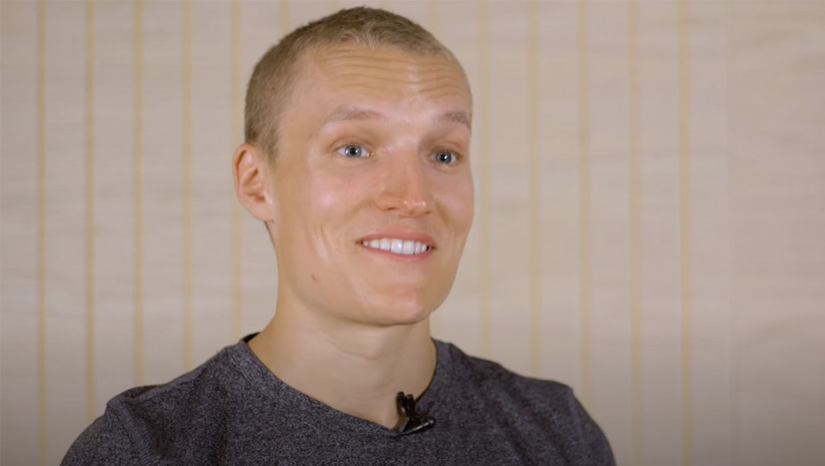 Matt Wilpers (Photo: Peloton / YouTube / Screen grab)