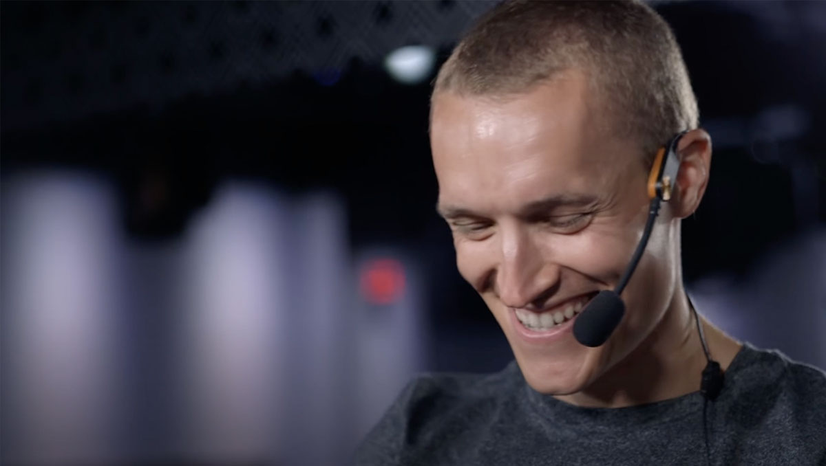 Matt Wilpers (Photo: Peloton / YouTube / Screen grab)