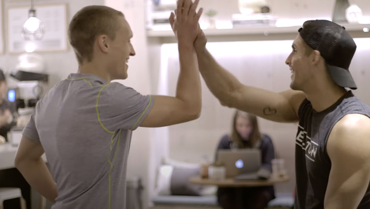 Matt Wilpers (Photo: Peloton / YouTube / Screen grab)