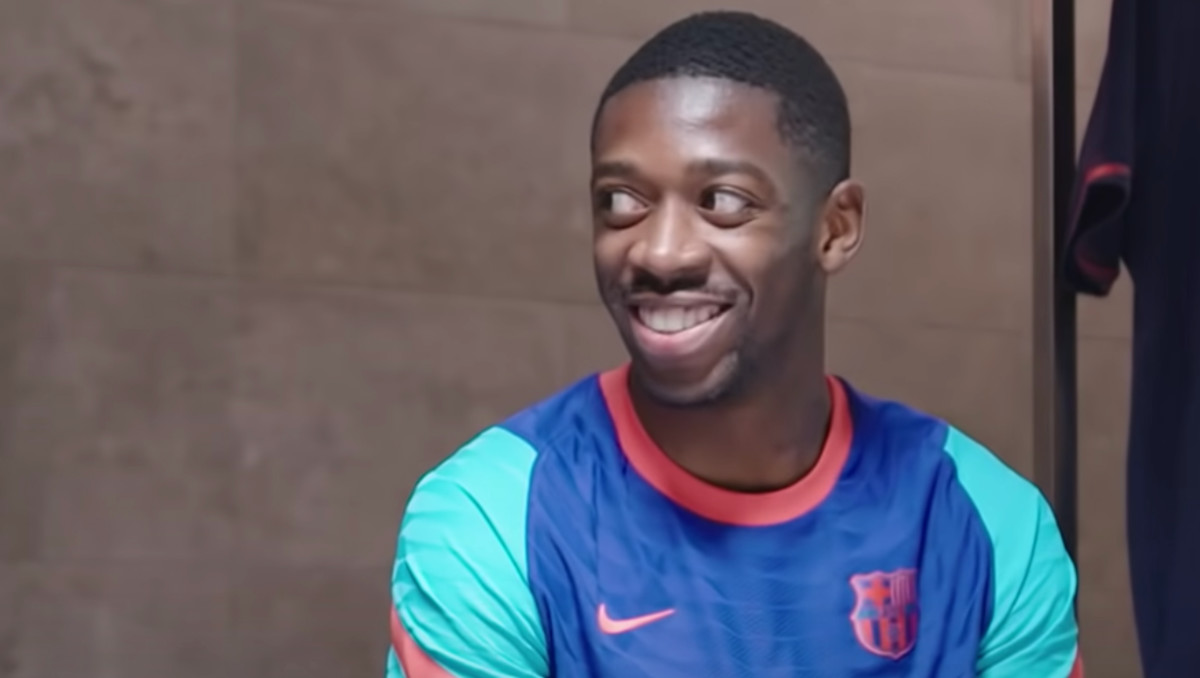 FC Barcelona striker Ousmane Dembele (Photo: FC Barcelona YouTube / Screen grab)